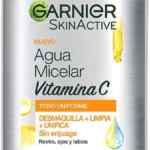 Agua micelar desmaquillante con Vitamina C Garnier SkinActive de 400 ml baja de precio por el Hot Sale