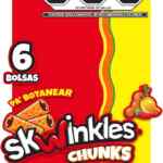 Dulce de tamarindo Skwinkles Chunks caja con 6 bolsas baja a un excelente precio