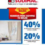 En Sodimac hasta 40% de descuento en persianas y cortinas a medida