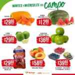 Martes y Miércoles del Campo Soriana 1 y 2 de julio: ofertas en frutas y verduras