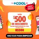 Cupón Soriana de $500 de descuento en compras de $4,000
