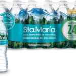 24 pack agua natural de manantial Sta. María de 500 ml bajan a su menor precio