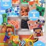 Pixel Art de Minecraft con tablero y 800 piezas baja a su menor precio