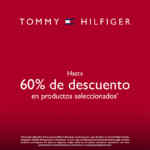 En Tommy Hilfiger hasta 60% de descuento en productos seleccionados