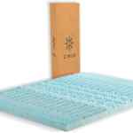Sobrecolchón de memory foam refrescante para cama matrimonial marca Zinus baja a su menor precio