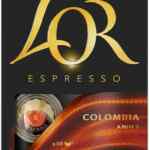 Cápsulas de café Nespresso L'Or espresso Colombia con 10 unidades baja de precio