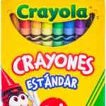 Crayones estándar Crayola con 24 colores baja a un gran precio