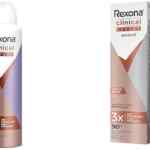 Combo 2 pack desodorantes en aerosol Rexona Clinical Expert con 96 horas de protección bajan de precio