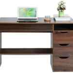 Escritorio de madera con cajones baja a un excelente precio