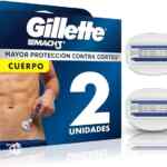 2 pack repuestos cartucho Gillette Mach 3 Cuerpo baja de precio