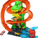 Pista de juguete Hot Wheels Estación de Bomberos vs. T-Rex baja a un gran precio