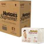 Juego de 240 pañales Huggies Supreme Etapa 1 bajan a su menor precio