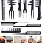 Kit de 10 peines para peluquería profesional bajan a un excelente precio