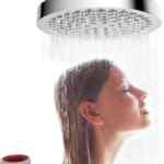 Regadera de baño de alta presión de acero inoxidable baja de precio