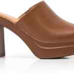 Sandalias de tacón de piel para mujer marca Flexi bajan a su menor precio