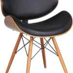 Silla de comedor Cassie de madera y piel sintética baja a su menor precio