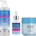 Kit rutina facial Ponds Hydra Active ácido hialurónico con limpiador facial + gel hidratante + sérum anti-arrugas bajan a un excelente precio