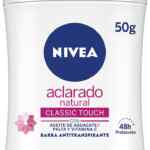 Desodorante aclarante para mujer Nivea Classic Touch Aclarado Natural baja a un excelente precio