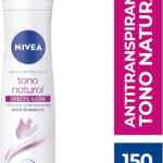 Desodorante aclarante en aerosol para mujer Nivea Tono Natural Efecto Satín con aceite de aguacate baja a un precio increíble