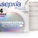 4 pack jabones Asepxia Neutro Derma anti-imperfecciones baja a un precio buenísimo