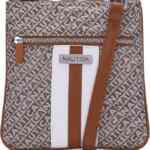 Oferta flash: bolso cruzado para mujer Nautica Lakeside Signature Jacquard North South baja a su menor precio