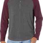 Playera de manga larga de algodón Henley Shirt Amazon Essentials baja a un tremendo precio