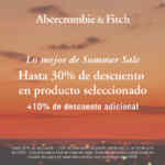Summer Sale Abercrombie & Fitch: Hasta 30% de descuento + 10% adicional
