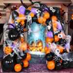 Juego de decoración de Halloween con 125 piezas baja a su menor precio