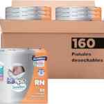 Pañales bbtips Sensitive Recién Nacido con 160 piezas baja de precio + 10% adicional con Planea y Ahorra