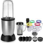 Licuadora extractor de nutrientes con accesorios baja a un excelente precio