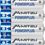 Juego de 4 pilas AA recargables Mitzu PowerPlus bajan a un excelente precio