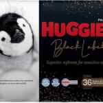 Pañales para bebé Huggies Black Label Etapa 5 con 36 piezas bajan a su menor precio