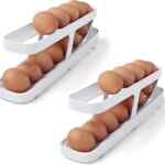 Oferta flash: en juego de 2 estantes para almacenamiento de huevos bajan a su menor precio