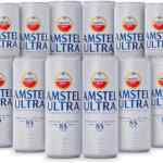 24 pack Cervezas Amstel Ultra lata de 355 ml bajan de precio