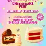 Cheesecake Fest en The Cheesecake Factory: Todas las rebanadas a mitad de precio