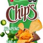 Botana papas fritas Chips Jalapeño bolsa grande a muy buen precio