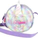 Bolsa cross-body circular para niñas Cloe Girls con diseño de unicornio baja a su menor precio