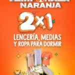 Temporada Naranja 2025: 2x1 en Lencería, medias y ropa para dormir