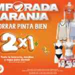 Folleto La Comer Temporada Naranja 2025: 2x1 en toda la Lencería, Pijamas, Toallas y más