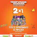 Temporada Naranja 2025: 2x1 en todo el departamento de Papelería