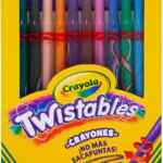 Crayones Crayola Twistables con 12 colores bajan a su menor precio