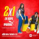2x1 en producto seleccionado Puma en Dpstreet