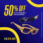 Segundo a mitad de precio en lentes en Dpstreet