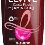 Shampoo fortalecedor Elvive Caída Resist con Aminexil 10 veces menos pelo en el cepillo baja a su menor precio