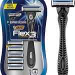 Rastrillo para rasurar Bic Flex 3 Hybrid con 4 repuestos baja de precio + 10% adicional con Planea y Ahorra