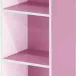 Estante librero color rosa de 3 niveles baja de precio