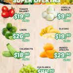 Ofertas Súper Guajardo frutas y verduras 15 al 17 de julio 2025
