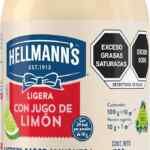 Mayonesa Hellmanns con jugo de limón tamaño familiar de 730 g baja a su menor precio + 10% adicional con Planea y Ahorra
