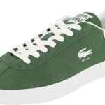 Tenis casuales de gamuza Lacoste Baseshot bajan a su menor precio