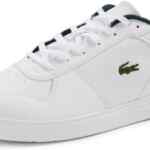 Tenis deportivos de piel para hombre Lacoste T-Base baja a un excelente precio